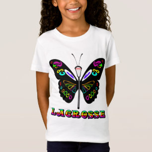 Camiseta Mariposa de los diseños de LaCrosse