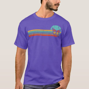 Camiseta Mariposa de mariposa monarca de las mujeres retro