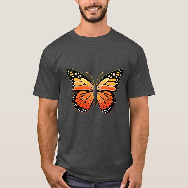 Camiseta Mariposa de monarca (Anverso)