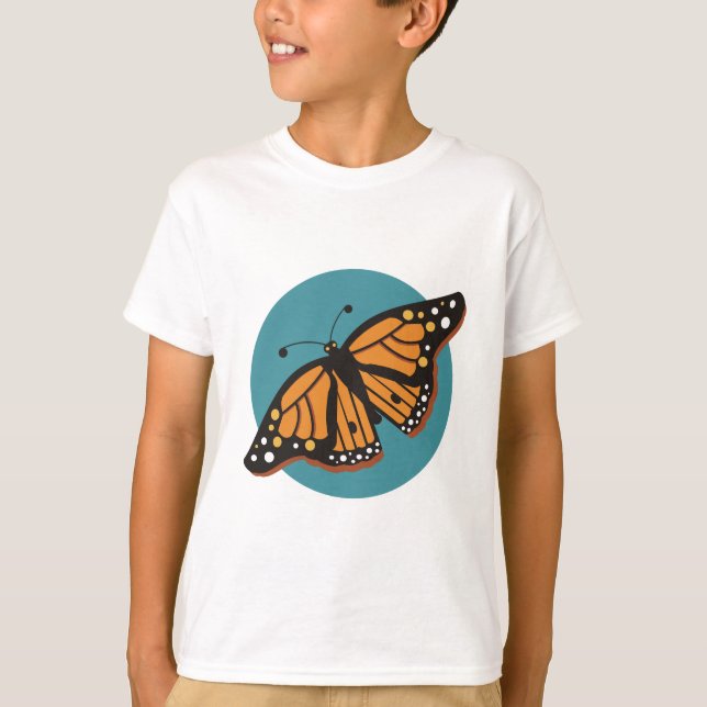 Camiseta Mariposa de monarca (Anverso)