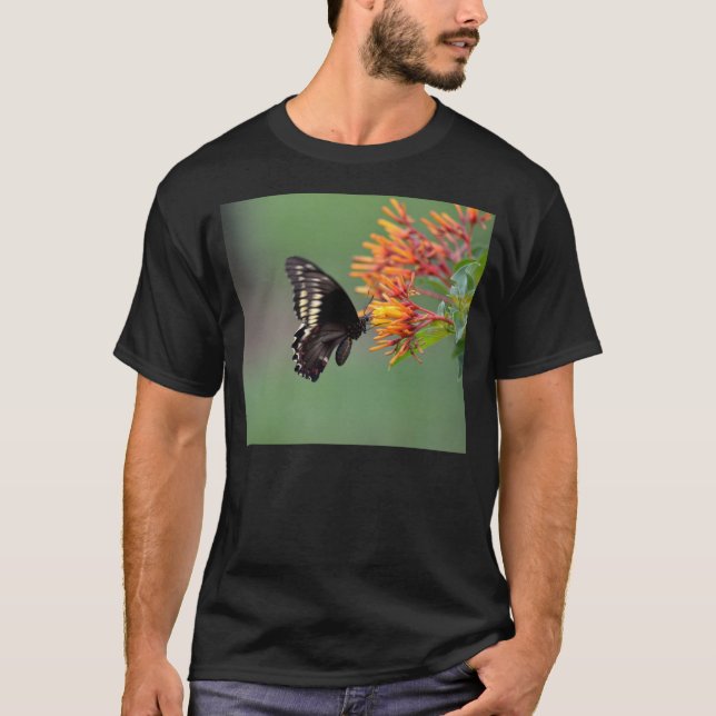 Camiseta Mariposa de Polydamus Swallowtail (Anverso)