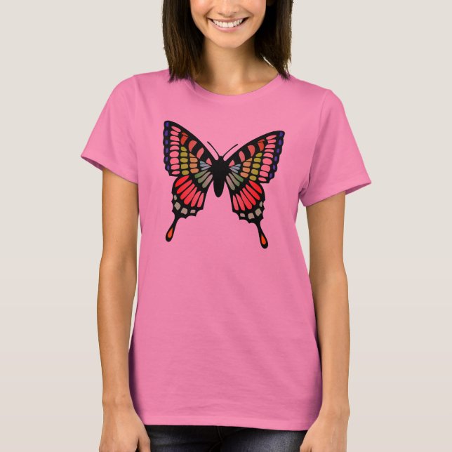 Camiseta Mariposa de Prisma (Anverso)