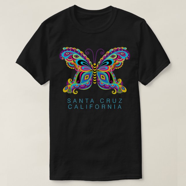 Camiseta Mariposa de recuerdo de Santa Cruz (Diseño del anverso)