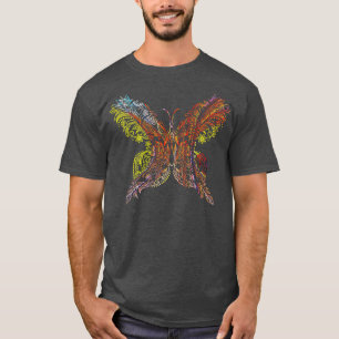 Camiseta Mariposa de Regalo de Amante Animal de Insectos