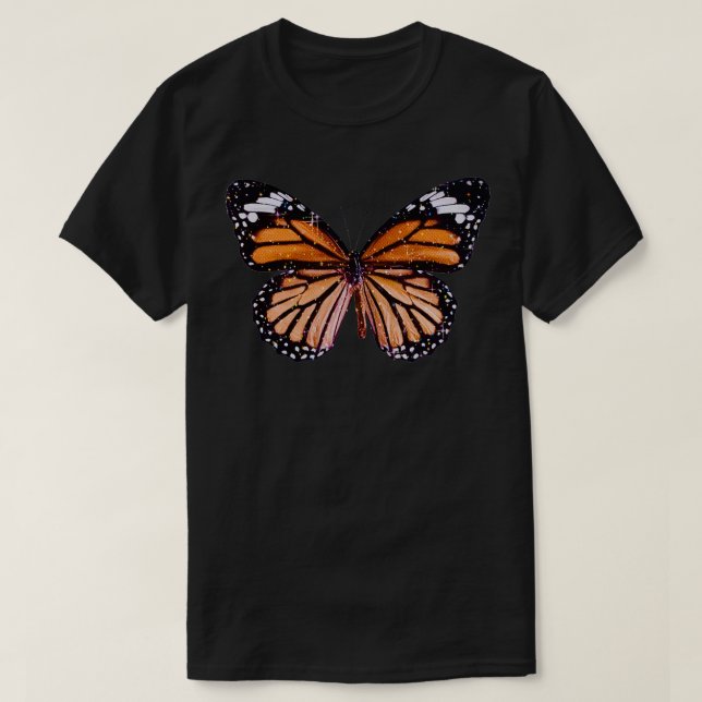 Camiseta Mariposa de Sparkly Monarch (Diseño del anverso)