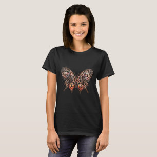 CAMISETA MARIPOSA DE STEAMPUNK