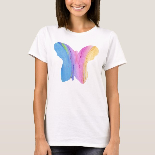 CAMISETA MARIPOSA DE TIE DYE (Anverso)