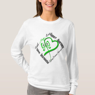 Camiseta Mariposa del amor de la esperanza de la fe -