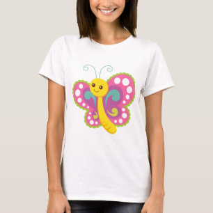 Camiseta Mariposa del dibujo animado