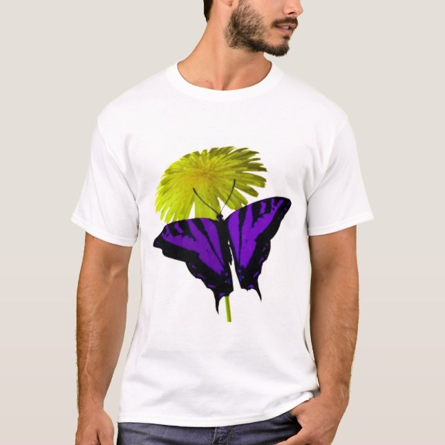Camiseta Mariposa del diente de león (Anverso)