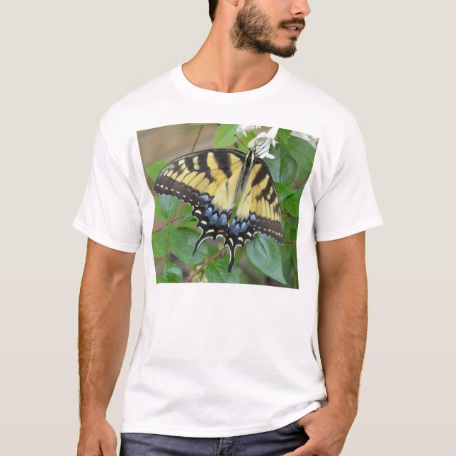 Camiseta Mariposa del este de Swallowtail del tigre (Anverso)