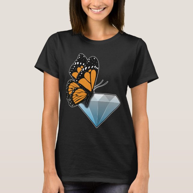 Camiseta Mariposa Diamond (Anverso)
