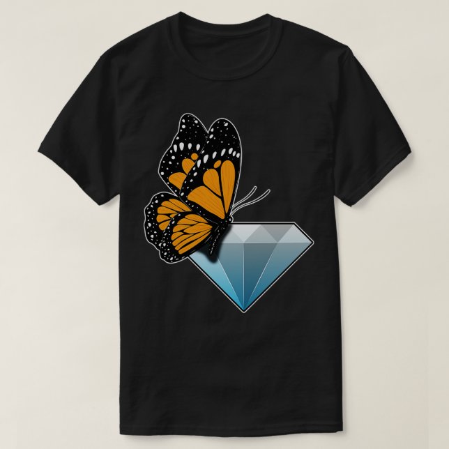 Camiseta Mariposa Diamond (Diseño del anverso)