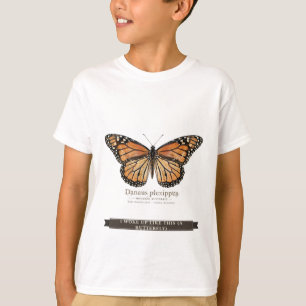 Camiseta Mariposa Divertida para Niños "Me Desperté Así"