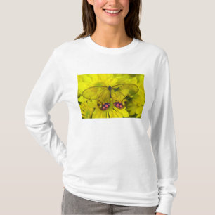 Camiseta Mariposa en amarillo