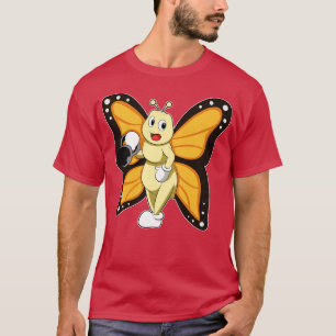 Camiseta Mariposa en Bodybuilding con Dumbbell