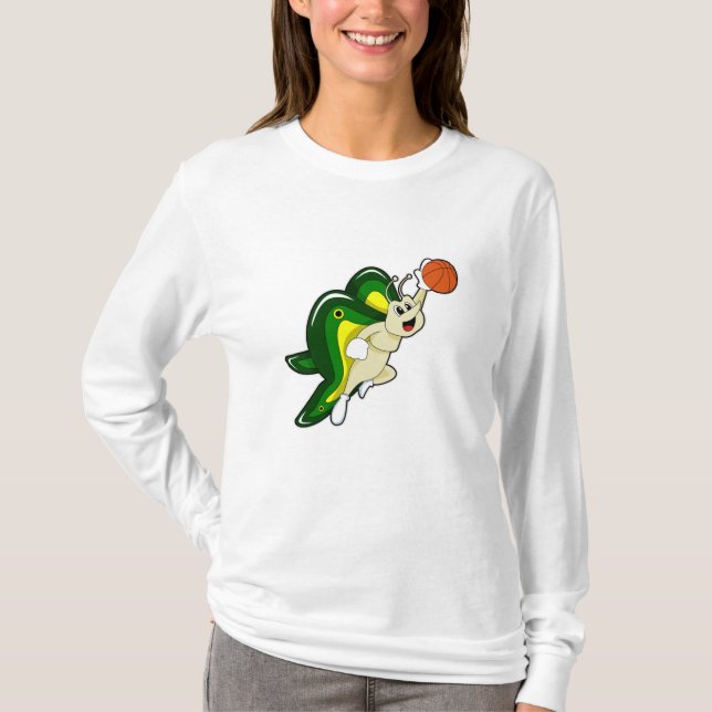 Camiseta Mariposa en el Basketball Sports (Anverso)