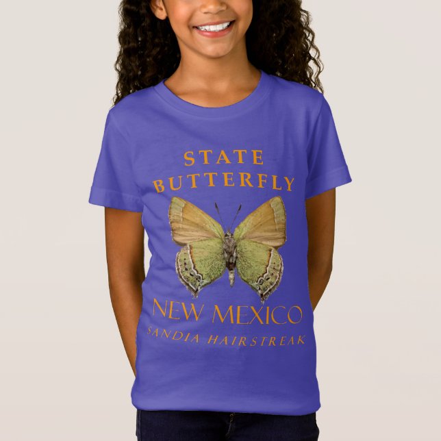 Camiseta Mariposa en el Territorio de Nuevo México La Escal (Anverso)