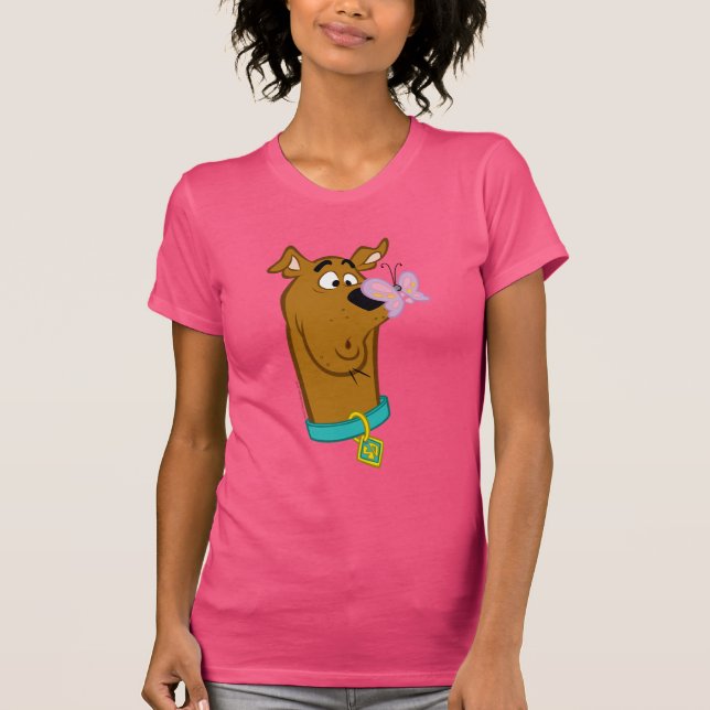 Camiseta Mariposa en la nariz de Scooby-Doo (Anverso)