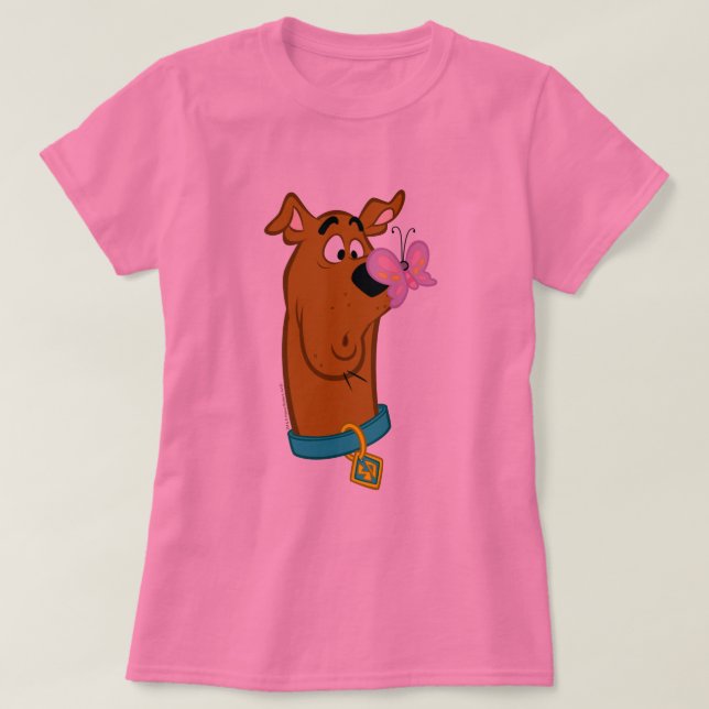 Camiseta Mariposa en la nariz de Scooby-Doo (Diseño del anverso)