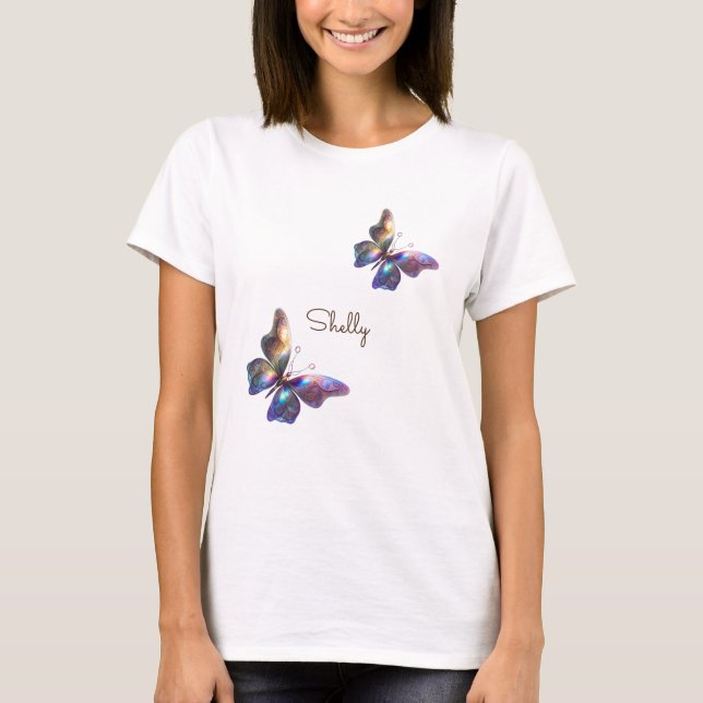 Camiseta Mariposa En Las Nubes (Anverso)