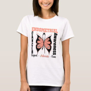 Camiseta Mariposa endometrial de la conciencia