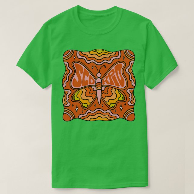 Camiseta Mariposa Escorpio (Diseño del anverso)