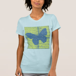 Camiseta Mariposa eslogan