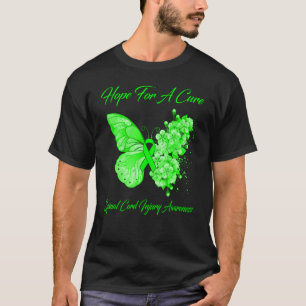 Camiseta Mariposa Esperanza De Una Lesiones De Cure En El C