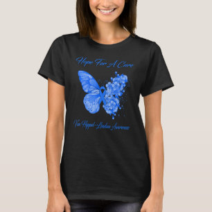 Camiseta Mariposa Esperanza Por Una Cura Von Hippel Lindau 
