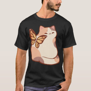Camiseta Mariposa Fairy Calico Cat