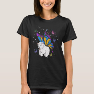 Camiseta Mariposa Fantasía Magia Zoológico Ártico Animal Po