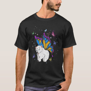 Camiseta Mariposa Fantasía Magia Zoológico Ártico Animal Po