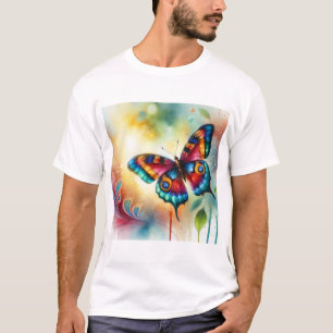 Camiseta Mariposa flama butterfly 121024AREF149 - Watercolo
