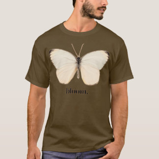 Camiseta mariposa floreciente 4