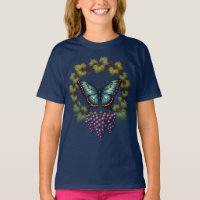 Mariposa Fritillary de Ala Azul de Diana y Cynthia