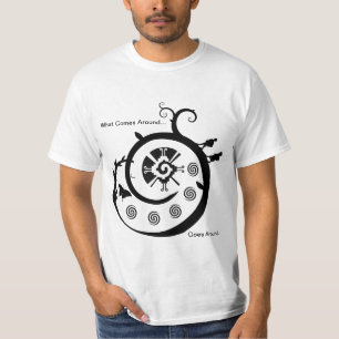 Camiseta Mariposa galáctica - qué viene alrededor circund