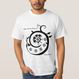Camiseta Mariposa galáctica - qué viene alrededor circunda