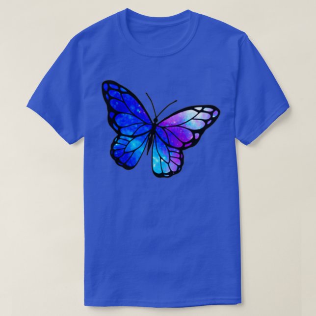 Camiseta Mariposa galaxia 4 (Diseño del anverso)
