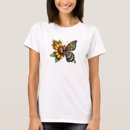 Camiseta Mariposa girasol