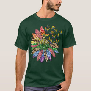 Camiseta Mariposa Girasol Corazón Arcoiris LGBT Lesbiana Ga