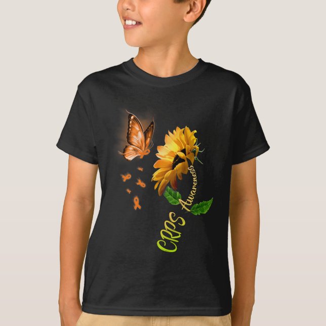 Camiseta Mariposa Girasol Crps Conciencia (Anverso)