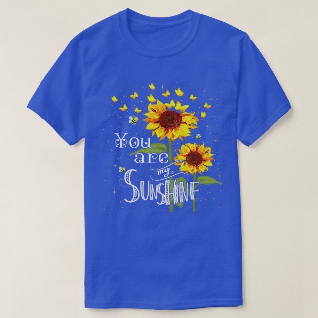 Camiseta Mariposa Girasol Eres Mi Sol (Diseño del anverso)