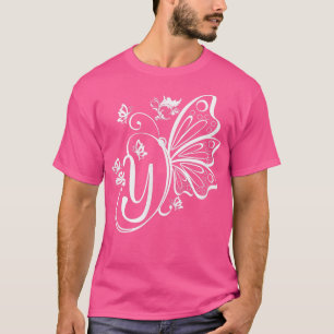 Camiseta Mariposa Grunge Fairycore Letra estética y mono