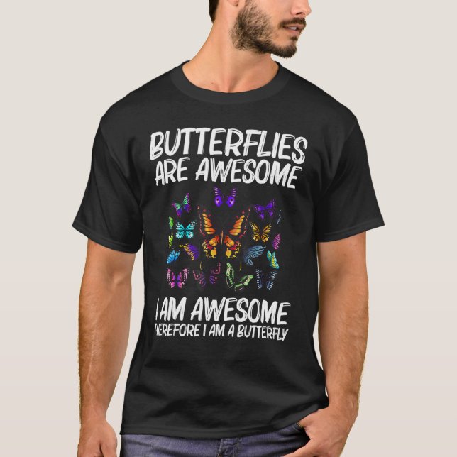 Camiseta Mariposa Guay Para Hombres Mujeres Mariposas Monar (Anverso)