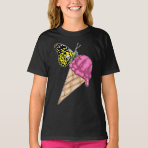 Camiseta Mariposa Helado de Waffle