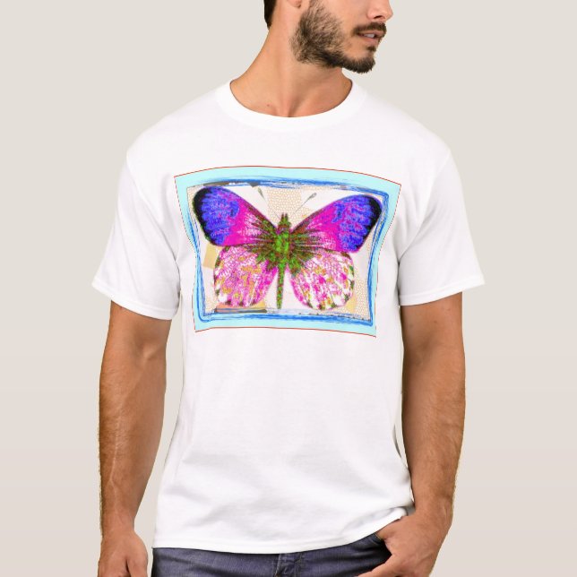 Camiseta Mariposa hermosa (Anverso)