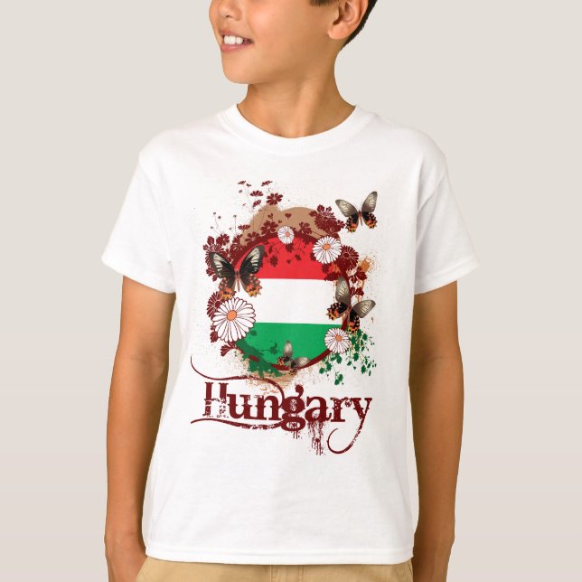 Camiseta Mariposa Hungría (Anverso)
