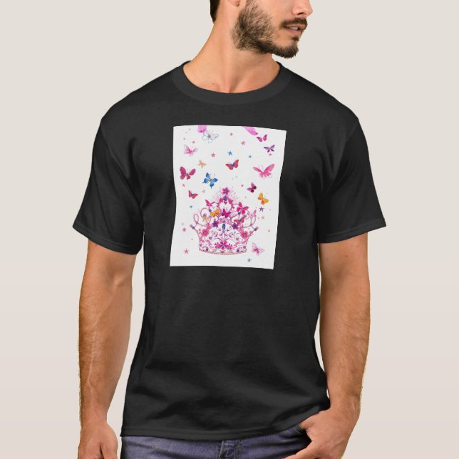 Camiseta Mariposa infinita encantadora (Anverso)