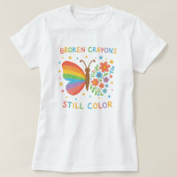 Mariposa Inspiradora de Crayones Rotos Todavía Col